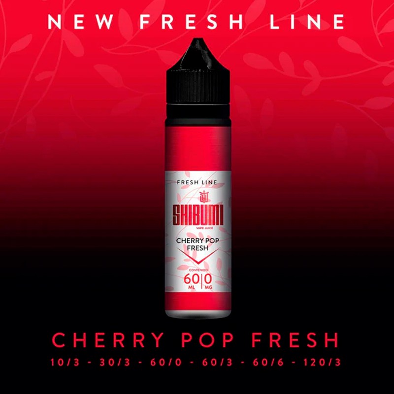 CHERRY POP FRESH  30ml/3mg