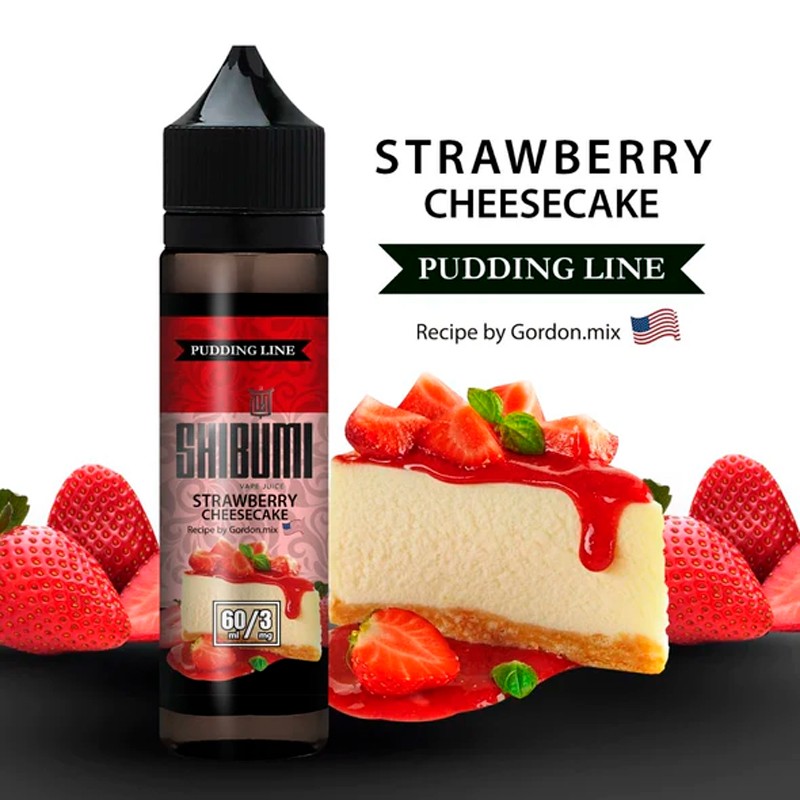 STRAWBERRY CHEESECAKE 60ml/3mg