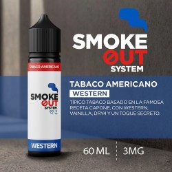 TABACO AMERICANO WESTERN 60ml/3mg